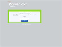 Tablet Screenshot of picswan.com
